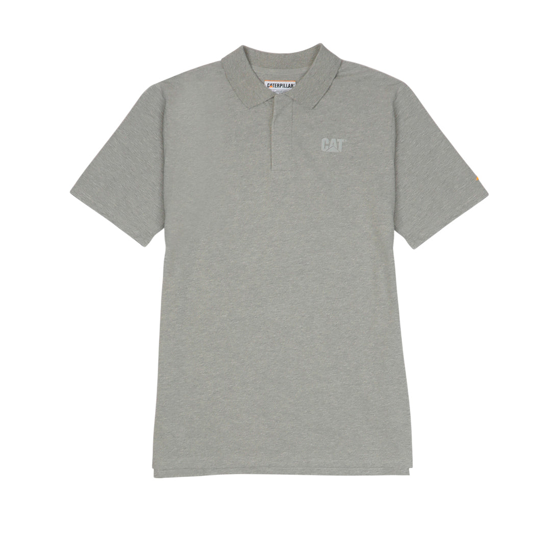 Camisa Polo Pique para hombre color gris