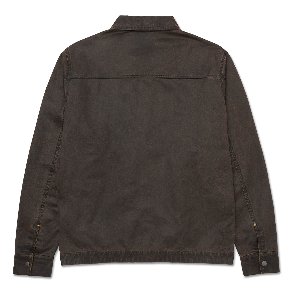 Jacket Waxed Chore para hombre color café