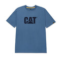 Camiseta Cat Logo para hombre color azul