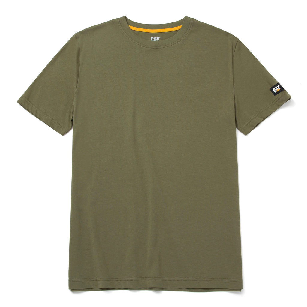 Camiseta Essentials para hombre color olivo