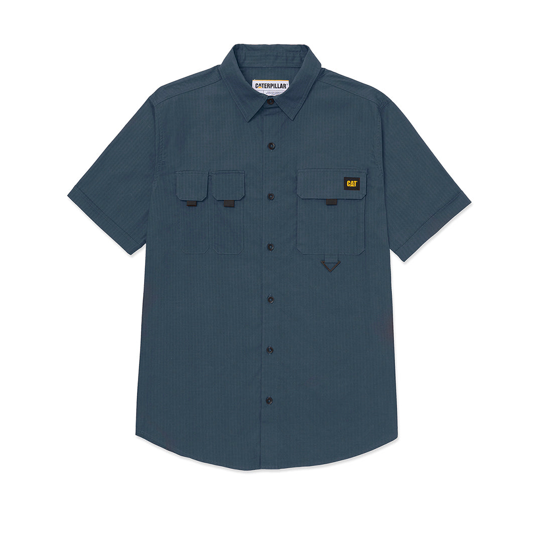 Camisa Utility para hombre color turqueza