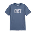 Camiseta Cat Logo para hombre color azul