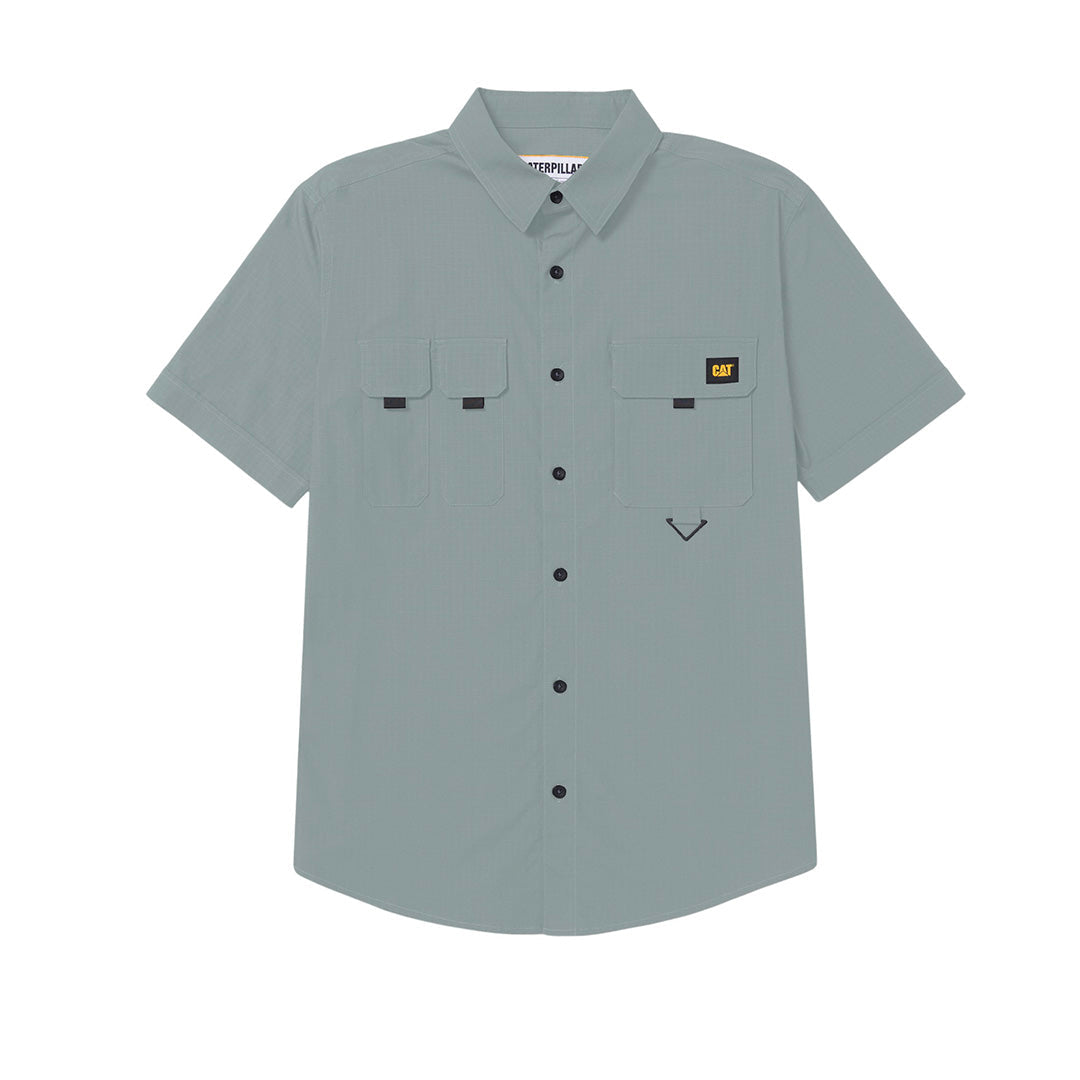 Camisa Utility para hombre color verde