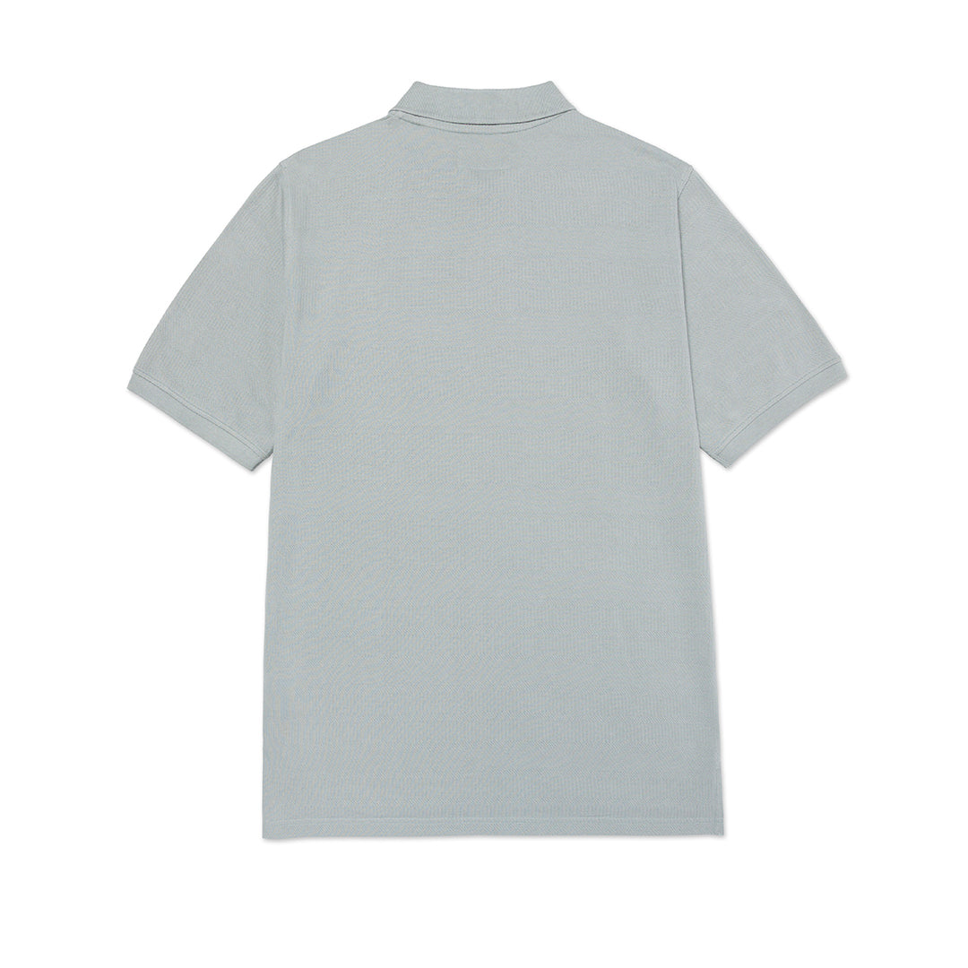 Camisa polo Cat Logo Jersey para hombre color gris