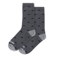 Calcetines Aop Triangle unisex color gris