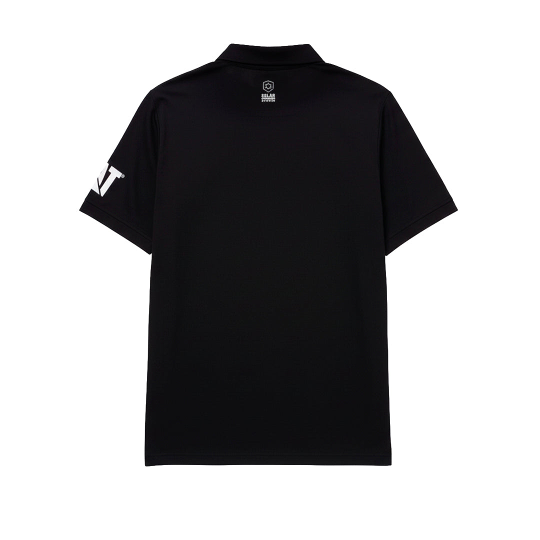 Camisa polo Cooling Lightweight para hombre color negro