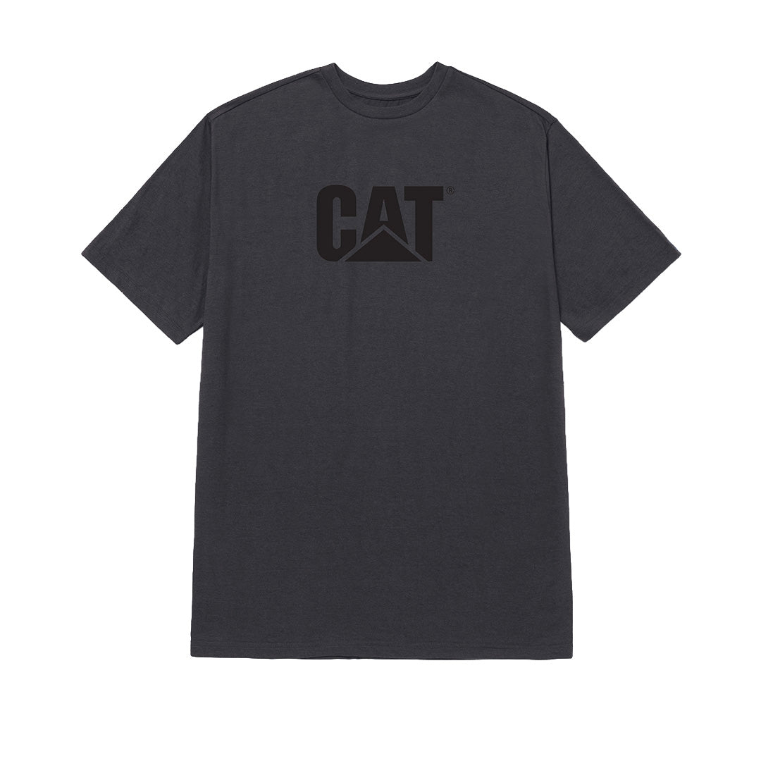 Camiseta Cat Logo para hombre color negro