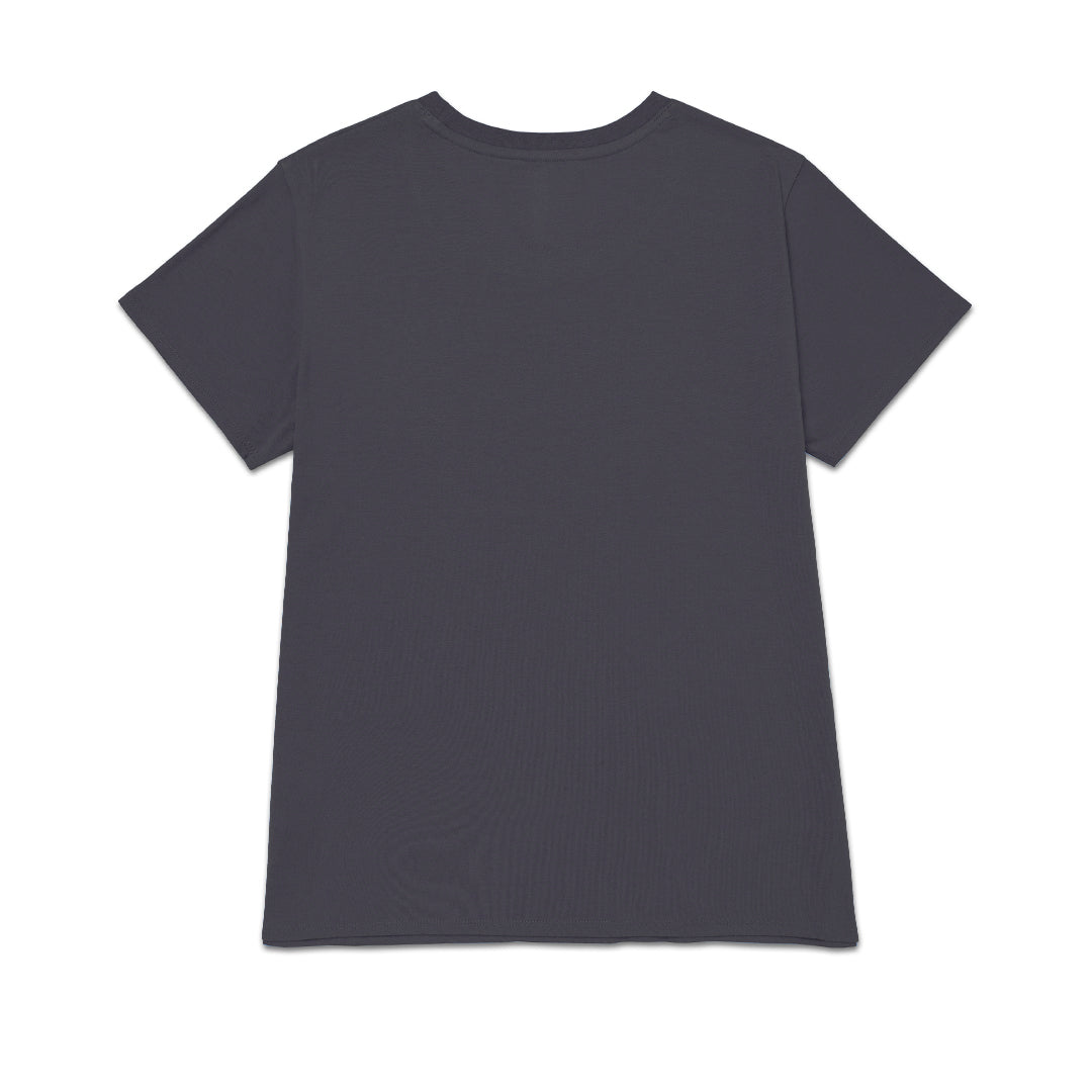 Camiseta Caterpillar Logo para mujer color negro