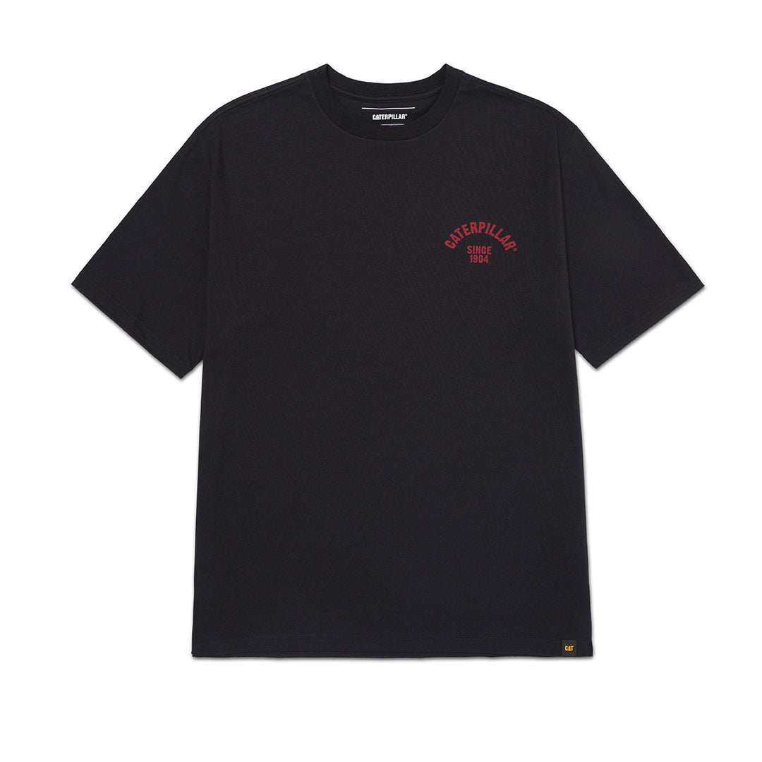 Camiseta Moto Graphic para hombre color negro