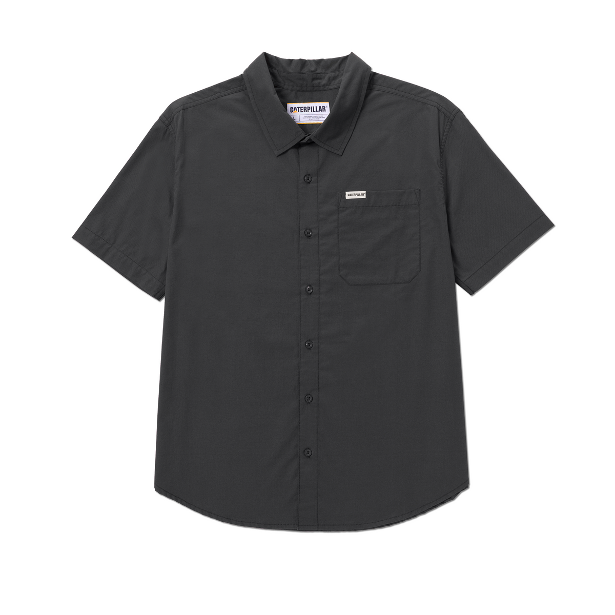 Camisa Poplin para hombre color negro