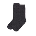 Calcetines Aop Crew para hombre color negro