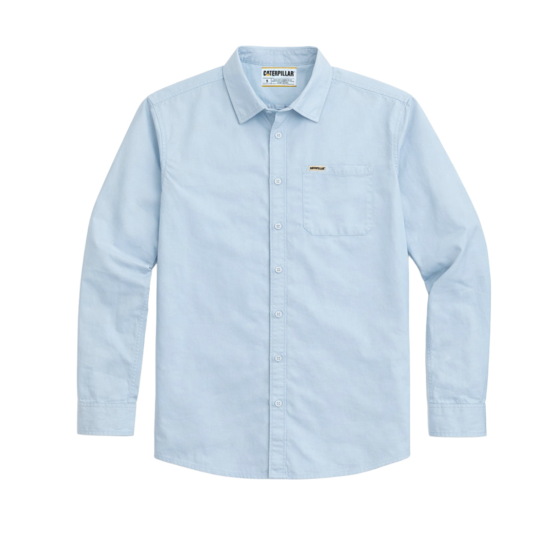Camisa Convertible para hombre color celeste