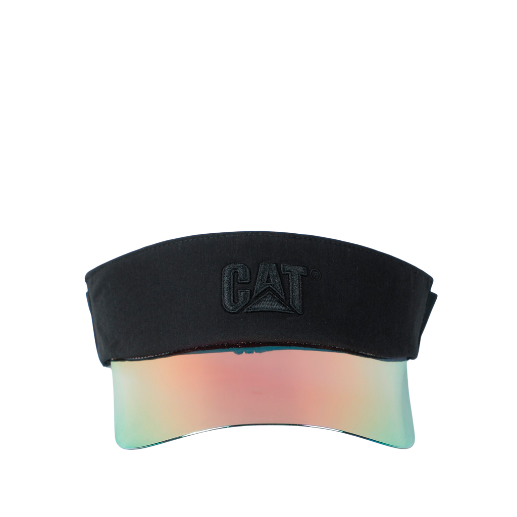 Visera deportiva CAT unisex color negro