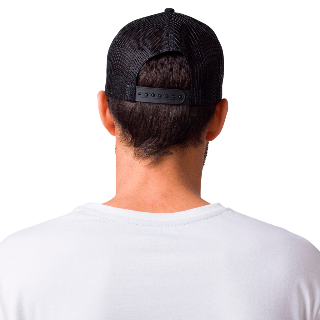 Gorra Cat Logo Mesh unisex color negro