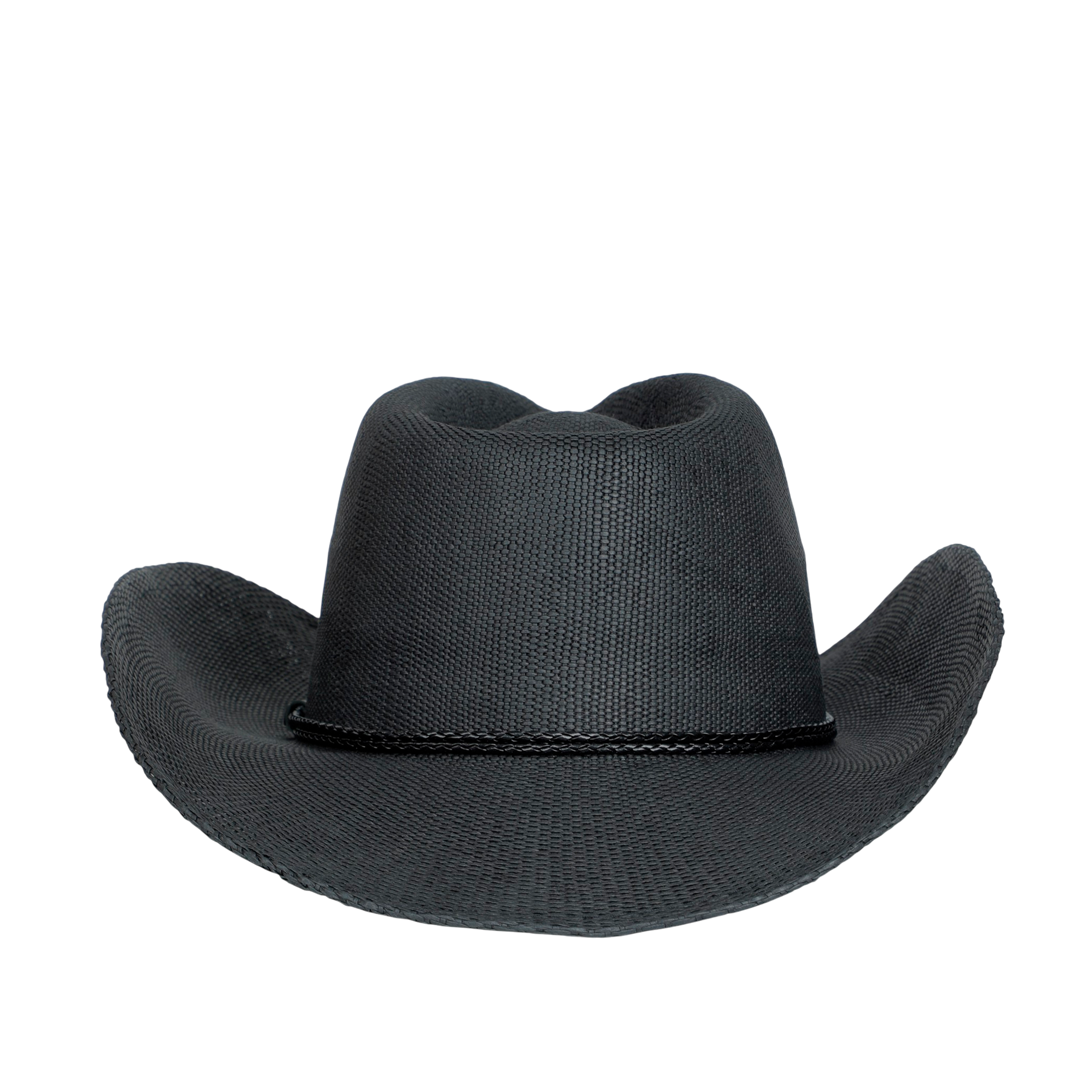 Sombrero Western Cowgirl unisex color negro