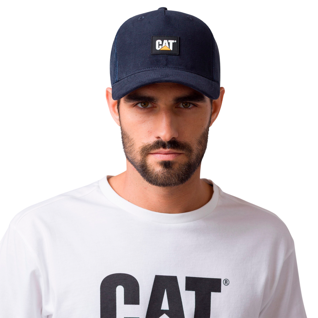 Gorra 5 Panel Logo unisex color azul