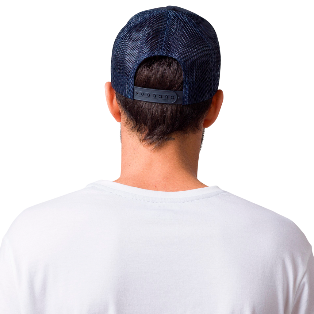 Gorra 5 Panel Logo unisex color azul