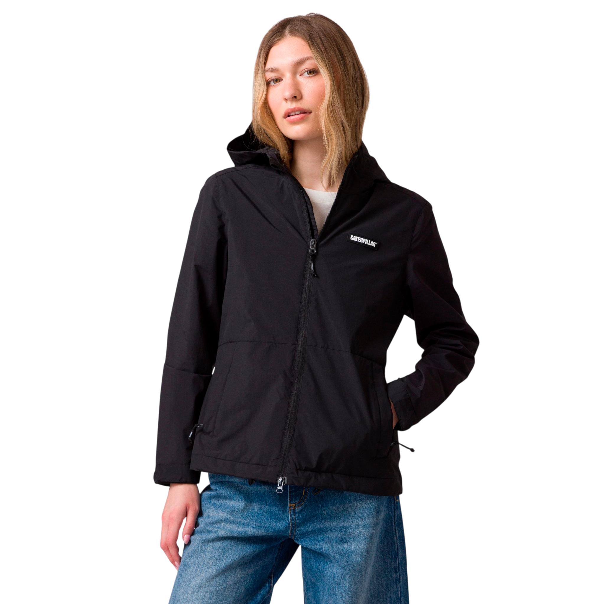 Jacket Rain para mujer color negro